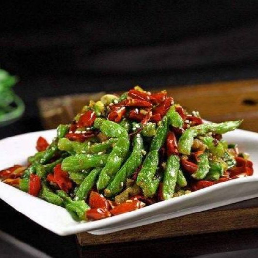 5039. Pan Fried Spring Beans 干煸四季豆