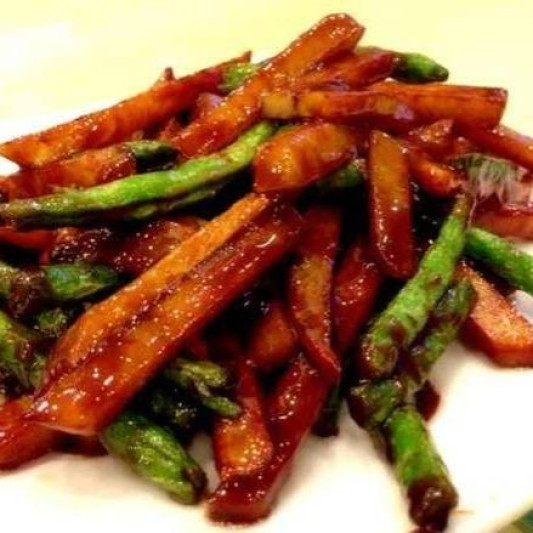 5030. Stir Fried Green Beans and Potato 酱烧刀豆土豆条