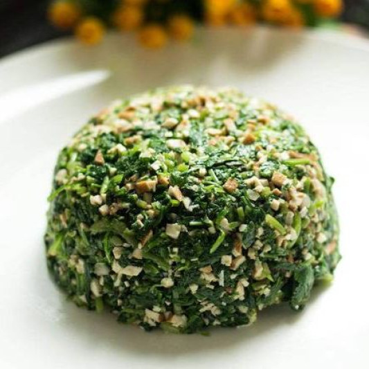 1019. Minced Wild Chinese Vegetables with Dried Bean Curds 马兰头拌香干