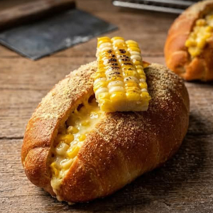 Cheesy Corn Mayo Bread