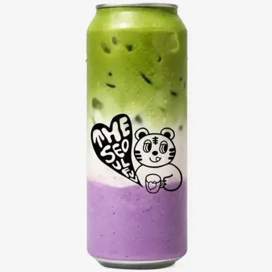 Ube Foam Matcha