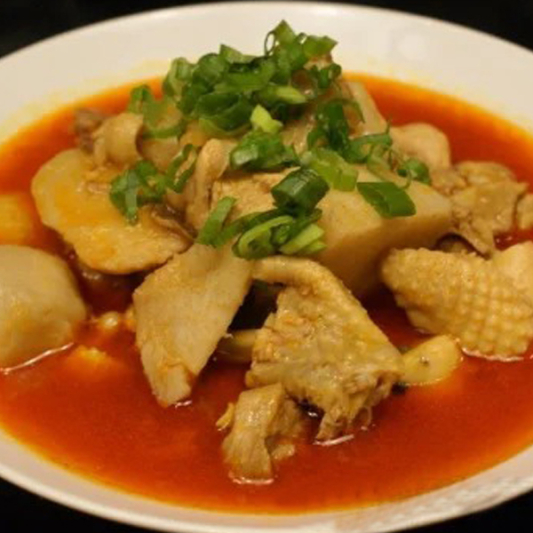 A008. Szechuan-Style Chicken and Taro Stew