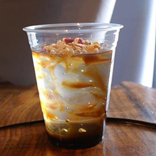 G001. Herbal Crystal Jelly with Brown Sugar Caramel