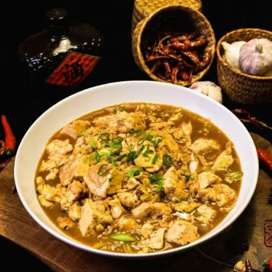 Scallion Tofu (2 Servings)