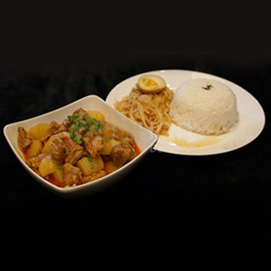 E002. Short Rib Potato Stew with Rice