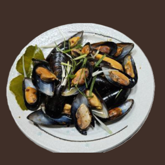 Steamed Lemongrass Mussels
