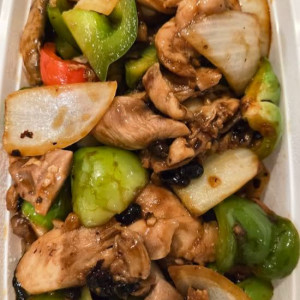 84. Chicken in Black Bean Sauce 豉汁雞片