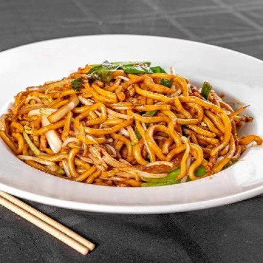 68. Shanghai Style Fried Noodles 上海粗炒