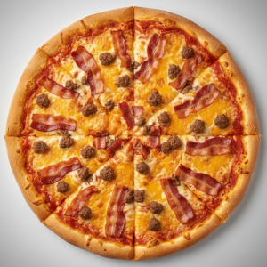 Bacon Cheeseburger Pizza