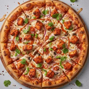 Spicy Chicken Pizza