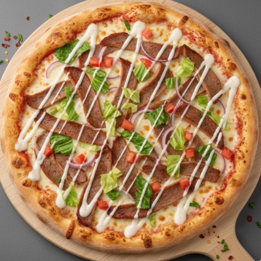 Donair Delight Pizza
