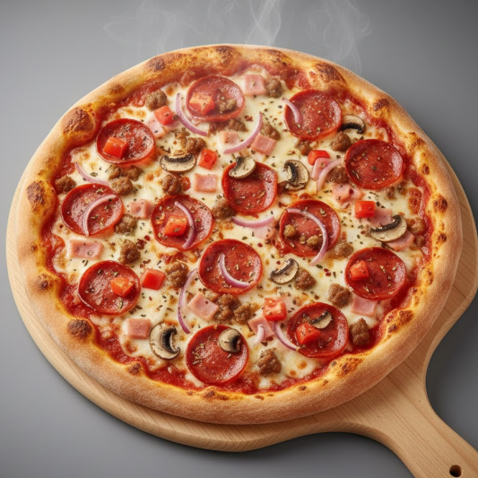 Great Deluxe Pizza