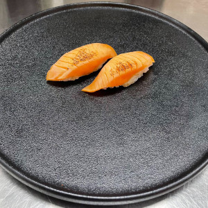 Grilled Salmon Nigiri
