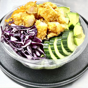 Shrimp Tempura Poke