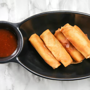 Vegetarian Spring Rolls (4 pcs)
