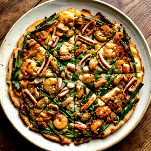 A1. Seafood Pancake 해물파전