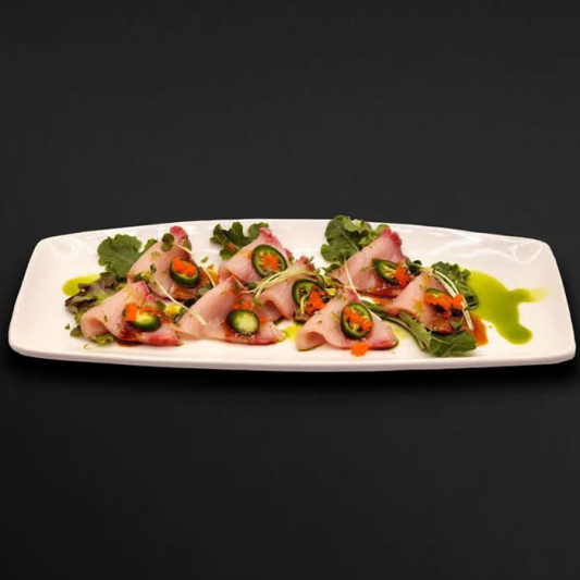 Yellow-Tail Carpaccio / 방어 카르파치오