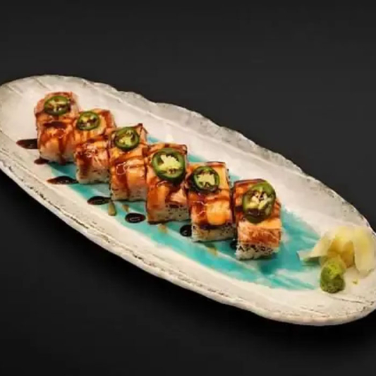 Atlantic Salmon Pressed Sushi