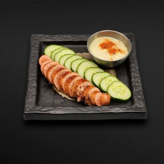 Grilled Pollock Roe with Cucumber / 명란구이