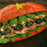 Betel Leaf Beef B&aacute;nh M&igrave; 