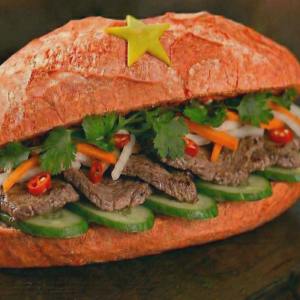 1. Grilled Beef B&aacute;nh Mi 