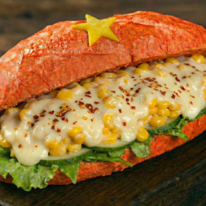 Corn Cheese Salted Egg B&aacute;nh M&igrave;