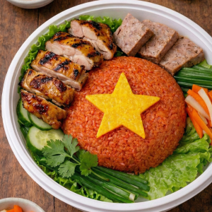 Grilled Chicken, P&acirc;t&eacute;, and Sticky Rice