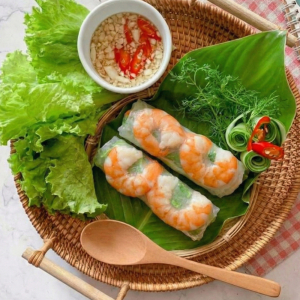 Fresh Rolls and Sticky Rice