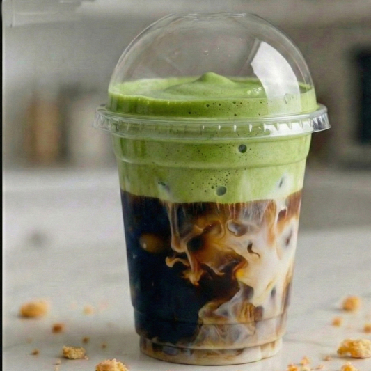10. Matcha Coffee (Cold)
