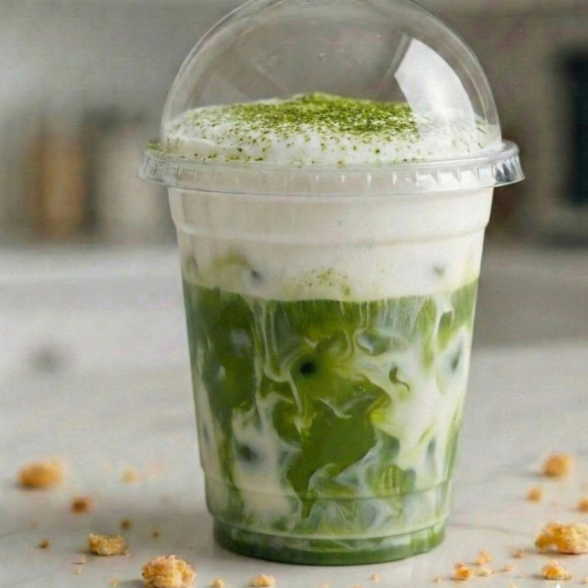 12. Salted Matcha Latte (Cold) 