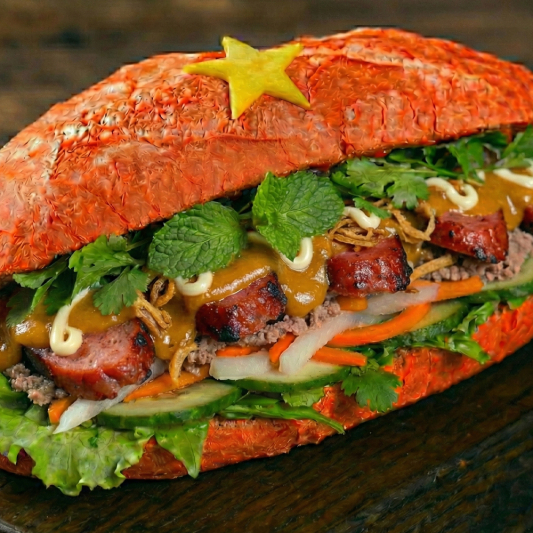 8. Nem Nuong Nha Trang B&aacute;nh Mi 