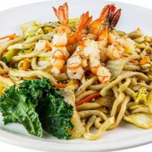 Yaki Udon and Fried Rice