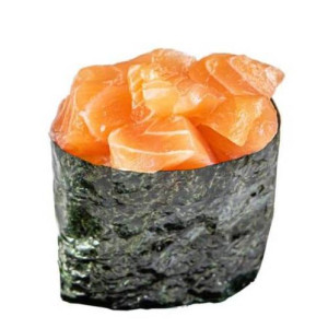 Spicy Salmon Nigiri (3 pcs)
