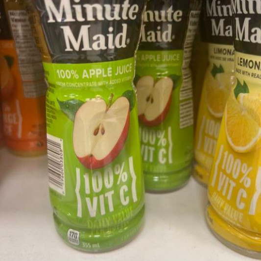 Minute Maid Apple Juice