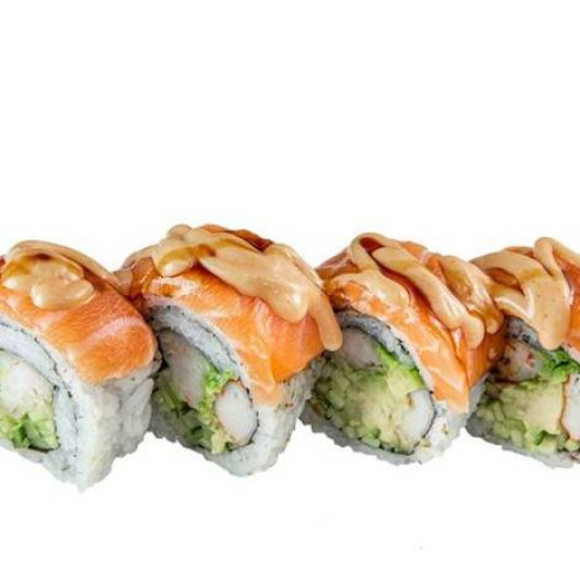Aburi Salmon Dynamite Roll (8 pcs)