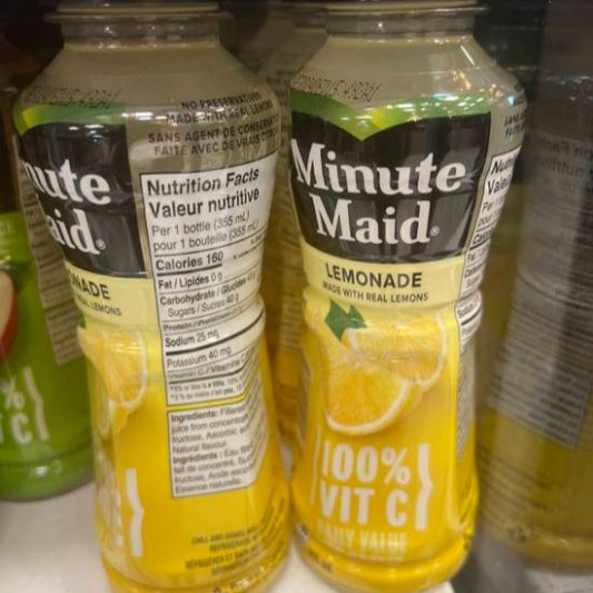 Minute Maid Lemonade (355 ml)