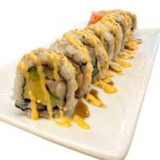 Fried White Tuna Roll with Avocado (6 pcs）