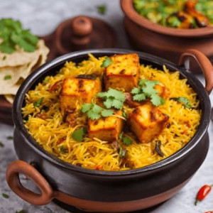Paneer Tikka Biryani