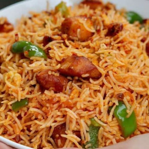 Schezwan Chicken Fried Rice