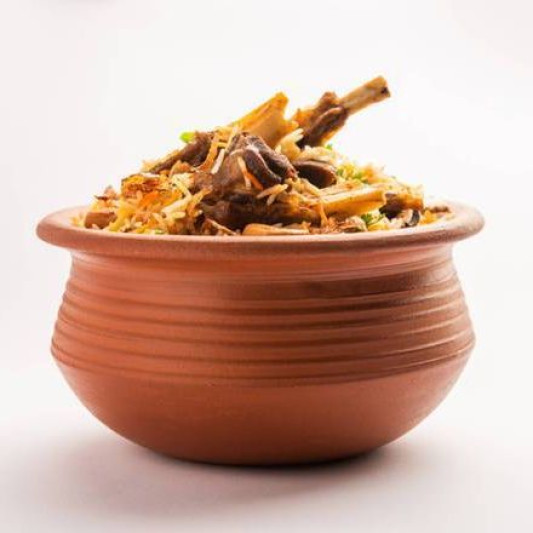 Hyderabadi Goat Dum Biryani