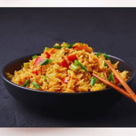 Schezwan Vegetable Fried Rice