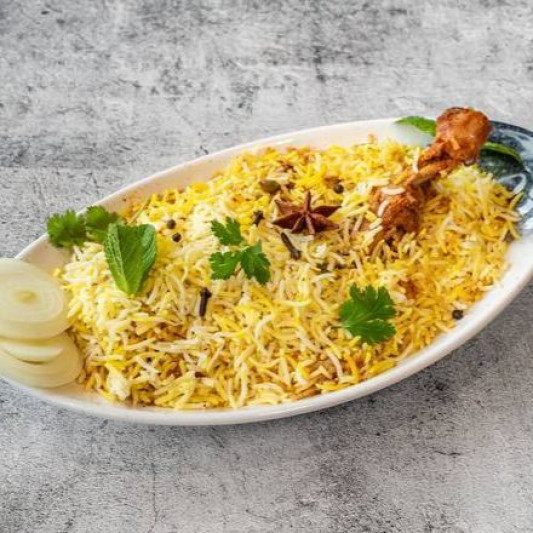 Hyderabadi Chicken Dum Biryani