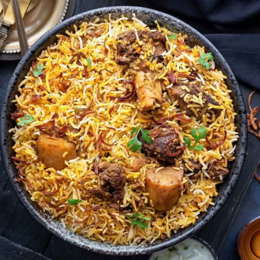 Ghee Roast Chicken Biryani