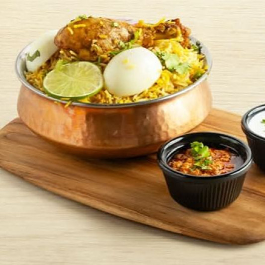 Hyderabadi Vegetable Dum Biryani