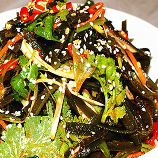 52B. Spicy Kelp with Hot Sauce 香辣海带丝