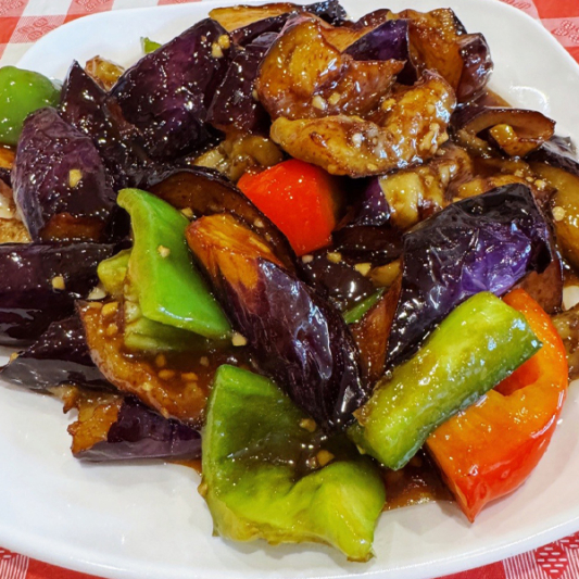 37B. Beijing Style Braised Eggplant 烧茄子