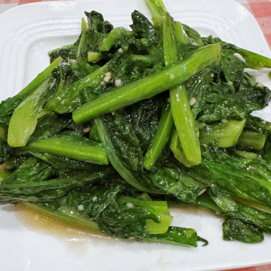 45B. Choysum with Garlic 蒜蓉A菜