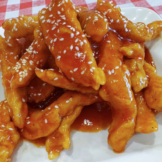 18A. Fried Sweet & Sour Tenderloin 糖醋里脊