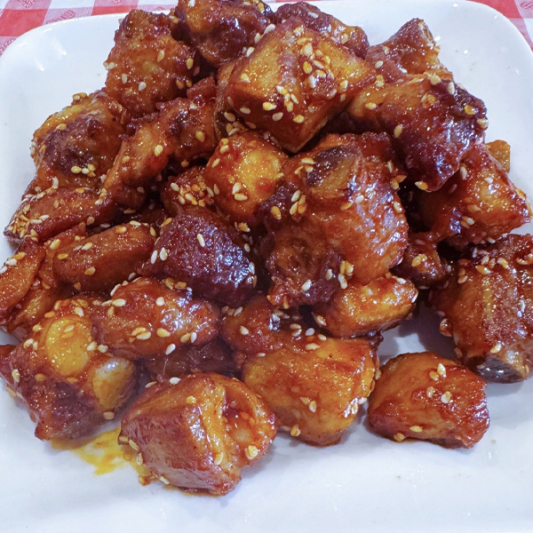 14B. Spareribs Braised with Sesame 芝麻排骨