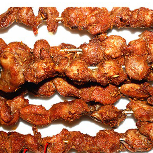 67B. Chicken Gizzard Kebab (4 pcs) 炭烤-鸡胗串